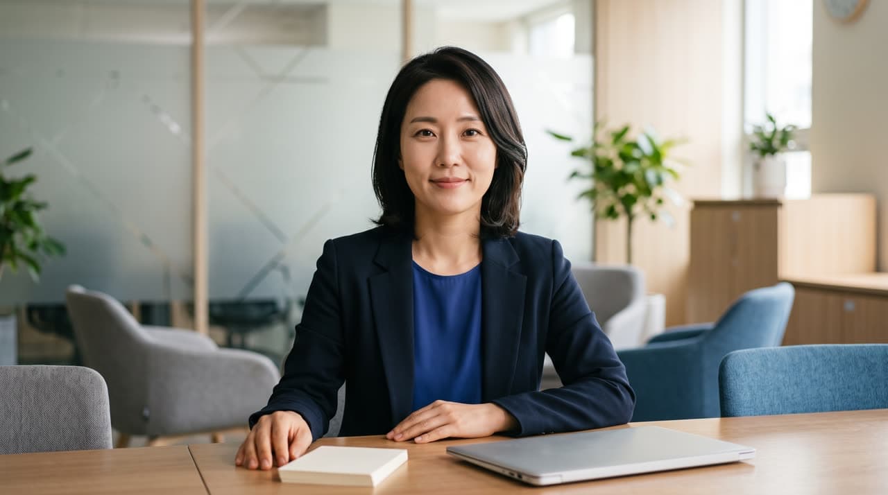 병원 마케팅 담당자 수강생을 표현한 인물 이미지