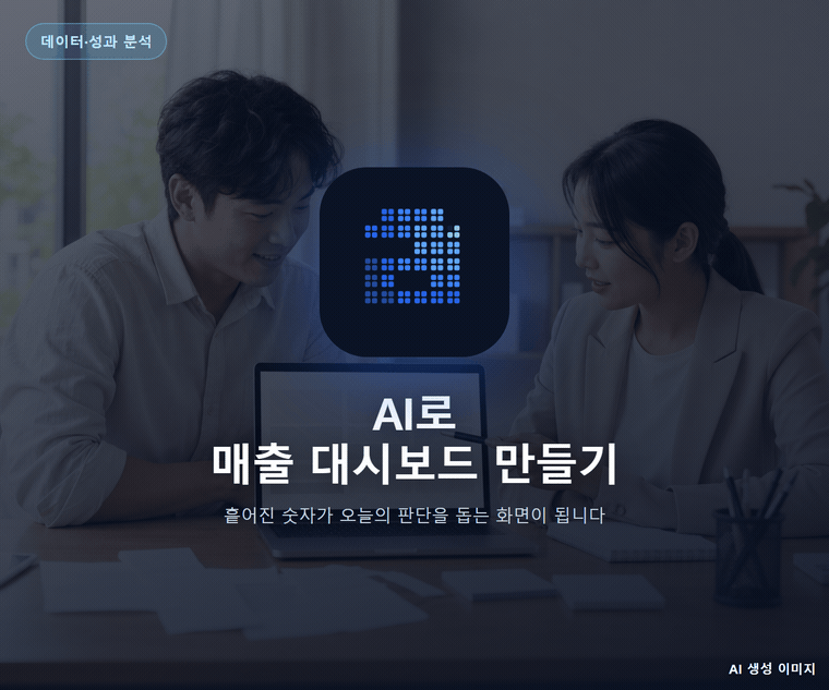 AI로 매출 대시보드 만들기
