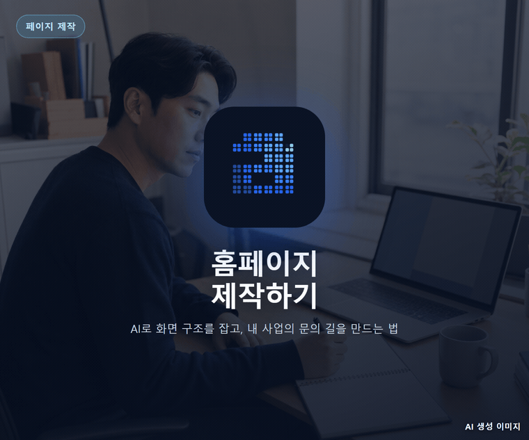 AI마케팅 실무교육 홈페이지 제작하기